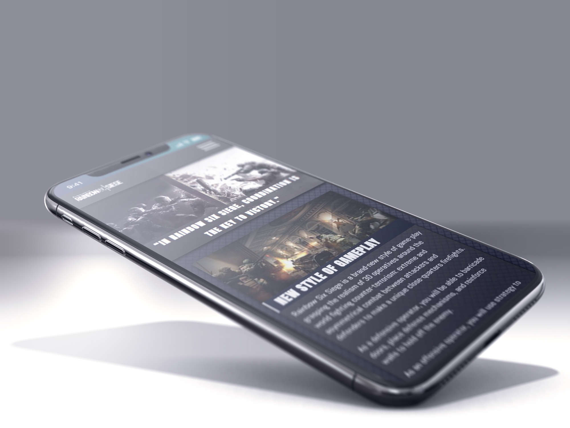 Rainbow Six Siege — UI & featured beats 3