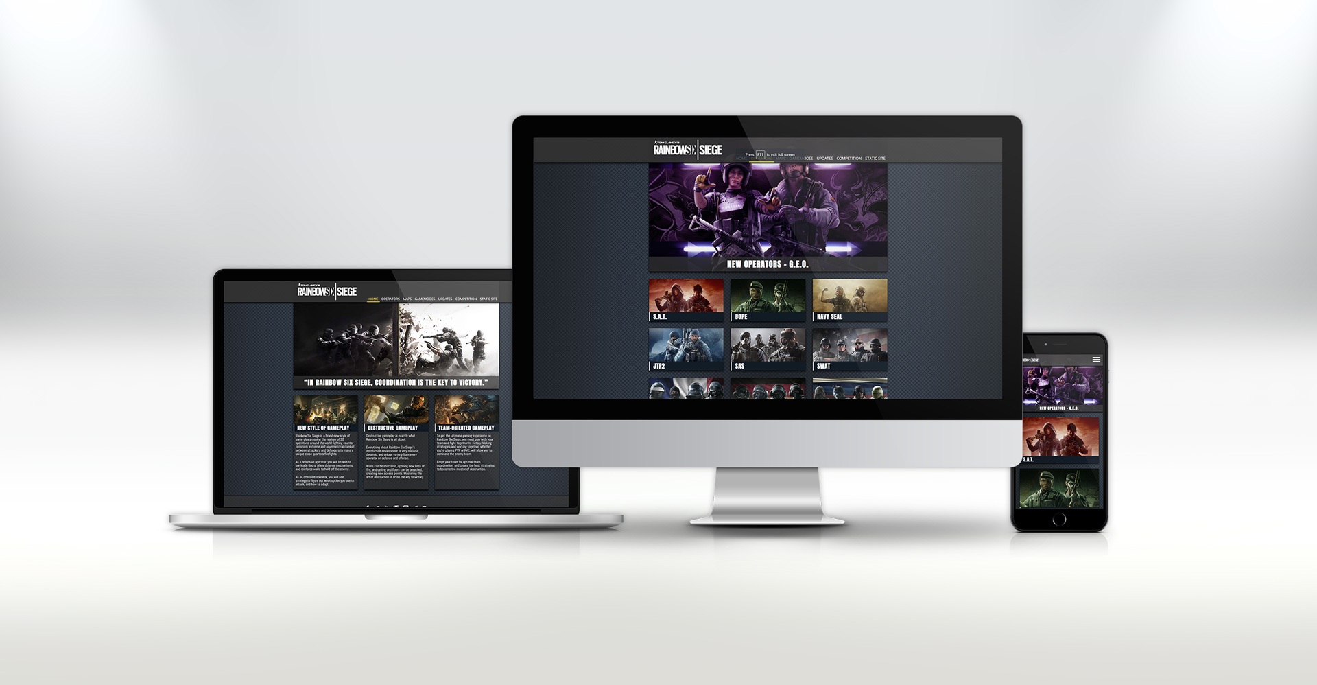Rainbow Six Siege — UI & featured beats 1